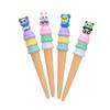 Back To School Season 10pcs 0.5mm Cute Pet Ice Cream Styling Neutral Pen Cute Stationery Cone Pen Writing Tools Prize Gift Signing Pen