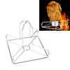 Stainless Steels Turkey Stand Chicken Roasting Rack Beer Chicken Holder for Whole Chicken Roaster Grill Accessories