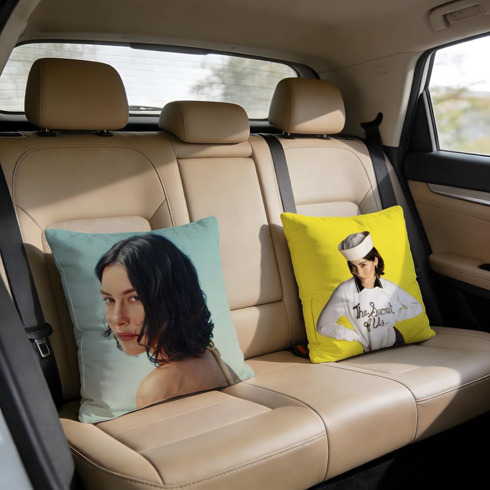 Singer GGracie Abrams Cushion Cover Short plush pillowcase for bed sofa carwashable