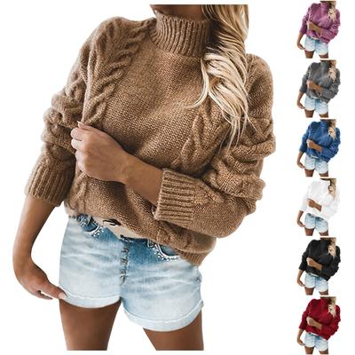 Pulover de modă ocazional pentru femei Pulover cu mânecă lungă Pulover Top