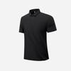 Ice Silk Seamless POLO Shirt Men's Lapel POLO Shirt Short-sleeved Men's Large Size Summer T-shirt