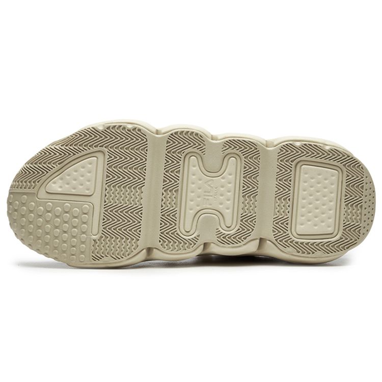 FILA Panini Casual Versatile Low-Top Retro Basketball Shoes Men sneaker Sand F12M211121FSF