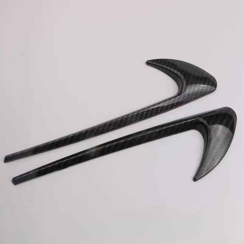 2pcs Vent Fender Trim Emblem Blade Logo V8 BITURBO 4MATIC+ for Mercedes Benz AMG V8 C200 C300 E300 E400 W213 Car Side Stickers