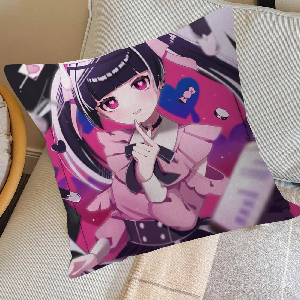 Anime Jirai Kei Desen Animat Design Frunză de Arțar Husa Pernă Decor Recoltă Fericită de Toamnă Decor de Sărbătoare Husa Pernă