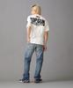 Avirex TOP GUN PATCH PRINT & T-SHIRT, Men's XL, 030, White, 783-3934013
