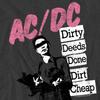 AC/DC Unisex Adult Dirty Deeds T-Shirt