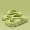 New Summer Outdoor Height Increasing Anti slip Beach slippers Women Super Soft EVA Thick Bottom Flip Flops for Women