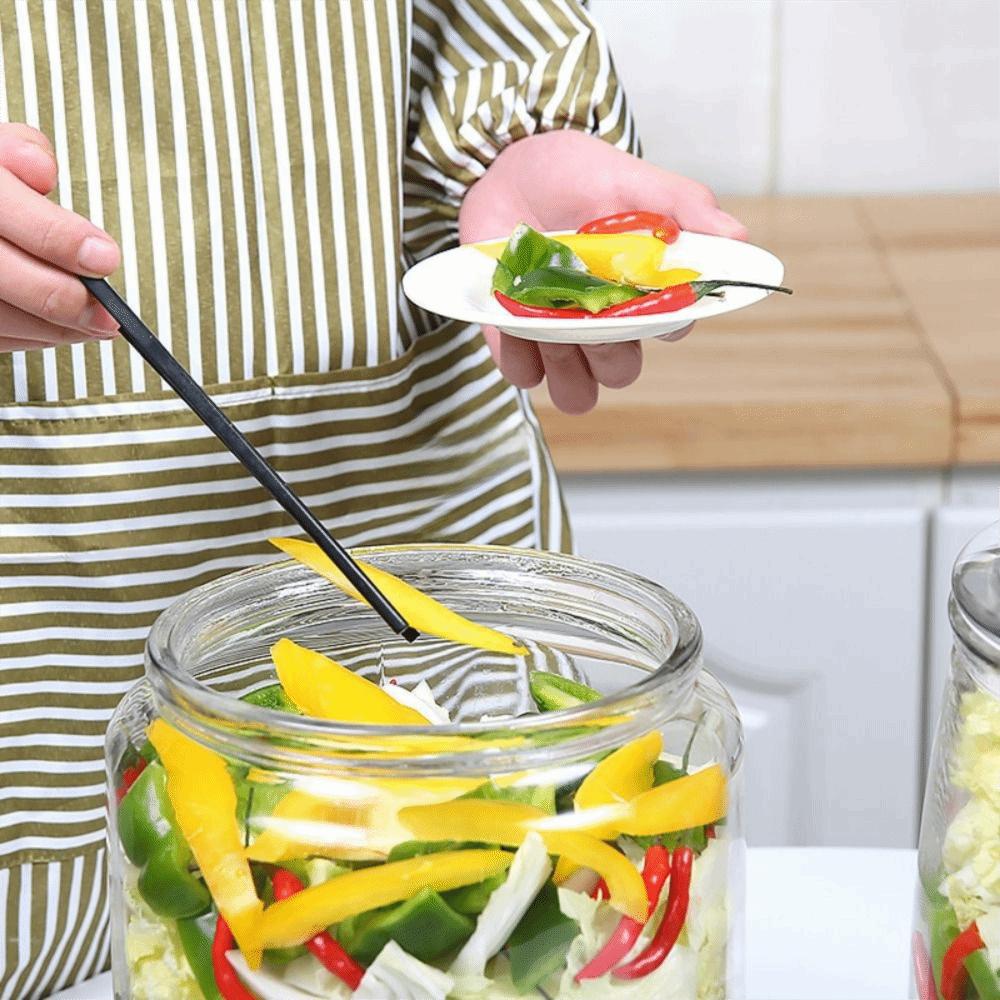 Reusable Airtight Flip-Top Lids Sealed Design Wide Mouth Containers Food Grade Jar  Pantry Storage