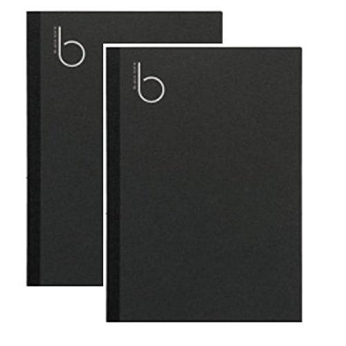 Pilot black notebook B6 size plain NFB03 [2 pack]