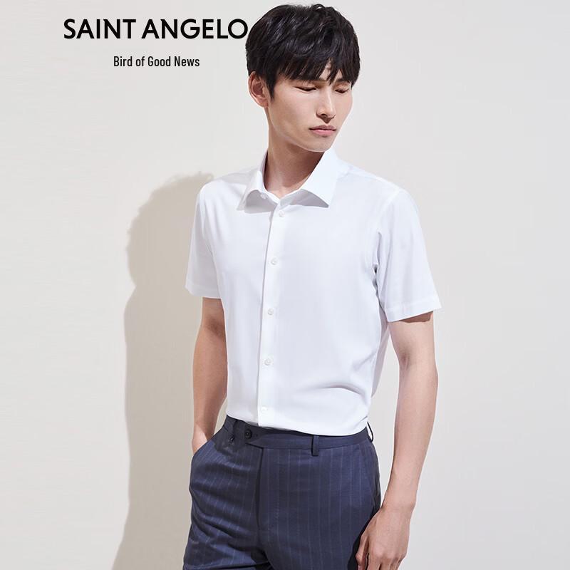 Baoxiniao Men s Short Sleeve Business Formal Shirt 38 (170/84)
