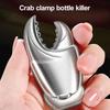 Stainless Steel Bottle Opener Multifunctional Wine Bottle Opener for Party Camping Bar Portable Crab Claw Shape Beer
