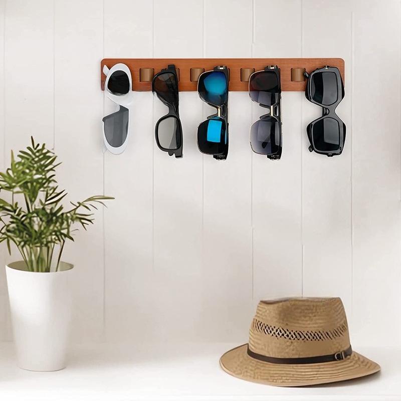 Elegant Glasses Holder with Multiple Compartments - Stylish Eyewear Organizer, For Fashionable Eyewear Display, Glasses Storage