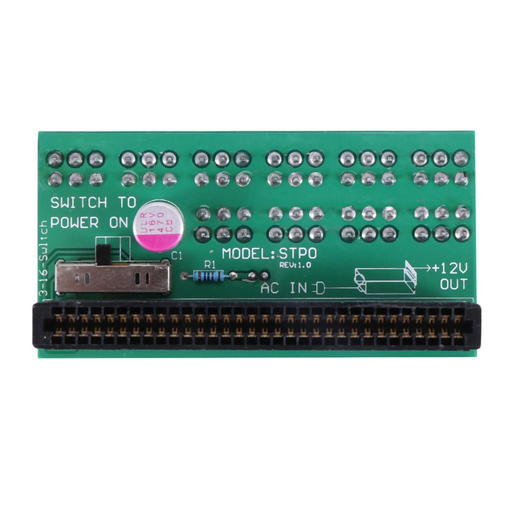 Breakout Board 1600W for ETH ZEC Mining Server Power Supply Adapter GPU PSU 10x6Pin Hub for BTC Mining