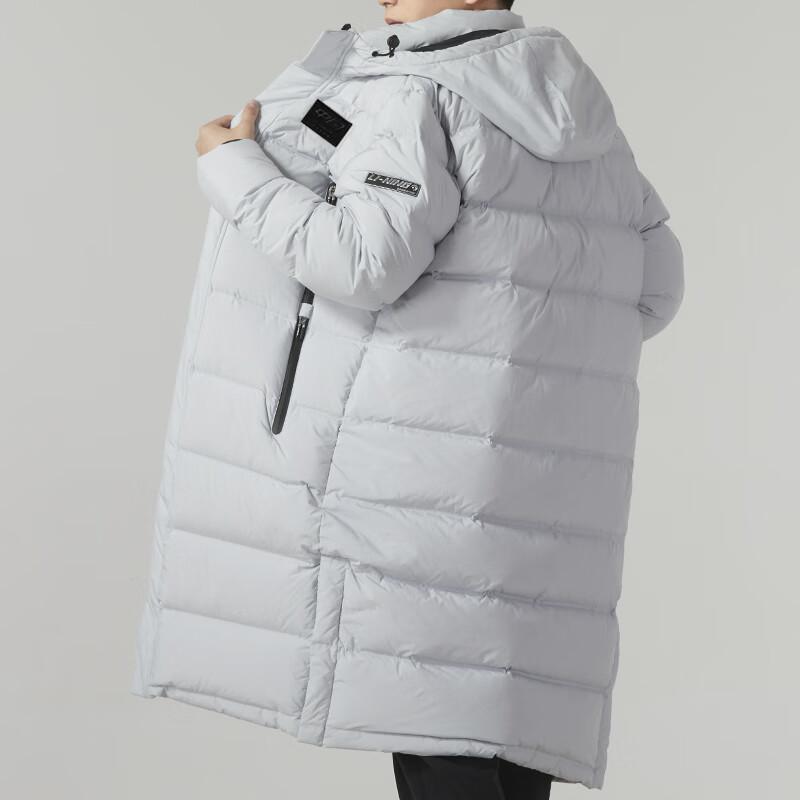 Li Ning Badminton Collection Down Jacket Unisex Coin Gray AYMT123-3