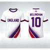England Jude Bellingham Fan Jersey, Quick-Drying and Breathable Unisex Sports Jersey