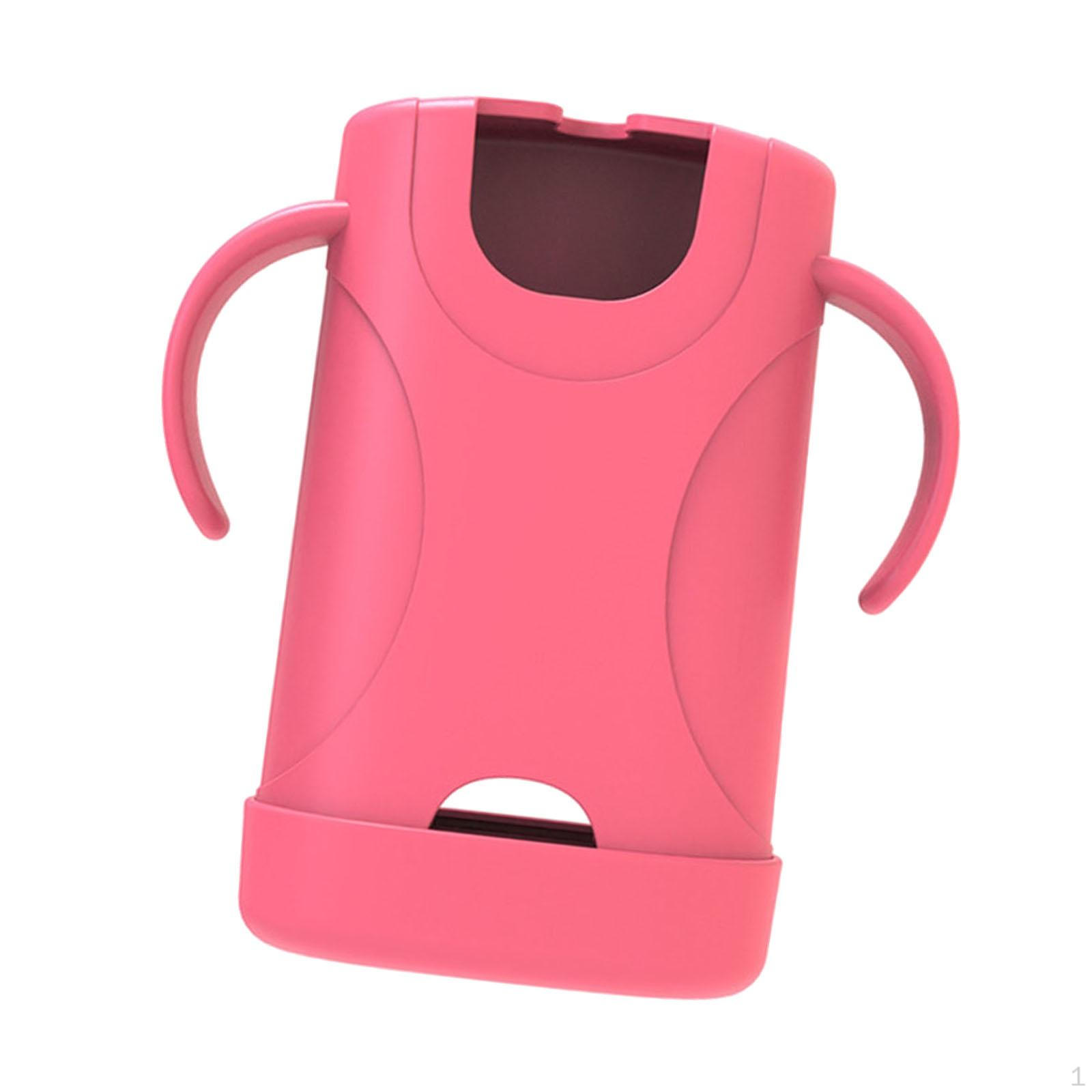 

Food Juice Box Holder Easy to Grip Lightweight Grade Material Practical Reusable with Double rose red