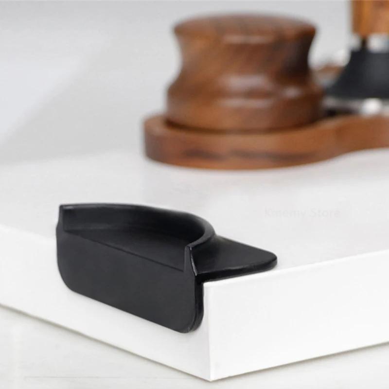 Universal Espresso Coffee Tampers Mat Station Press Tampering Holder Corner Mat Pad Silicone Coffeeware Tamping Barista Tools
