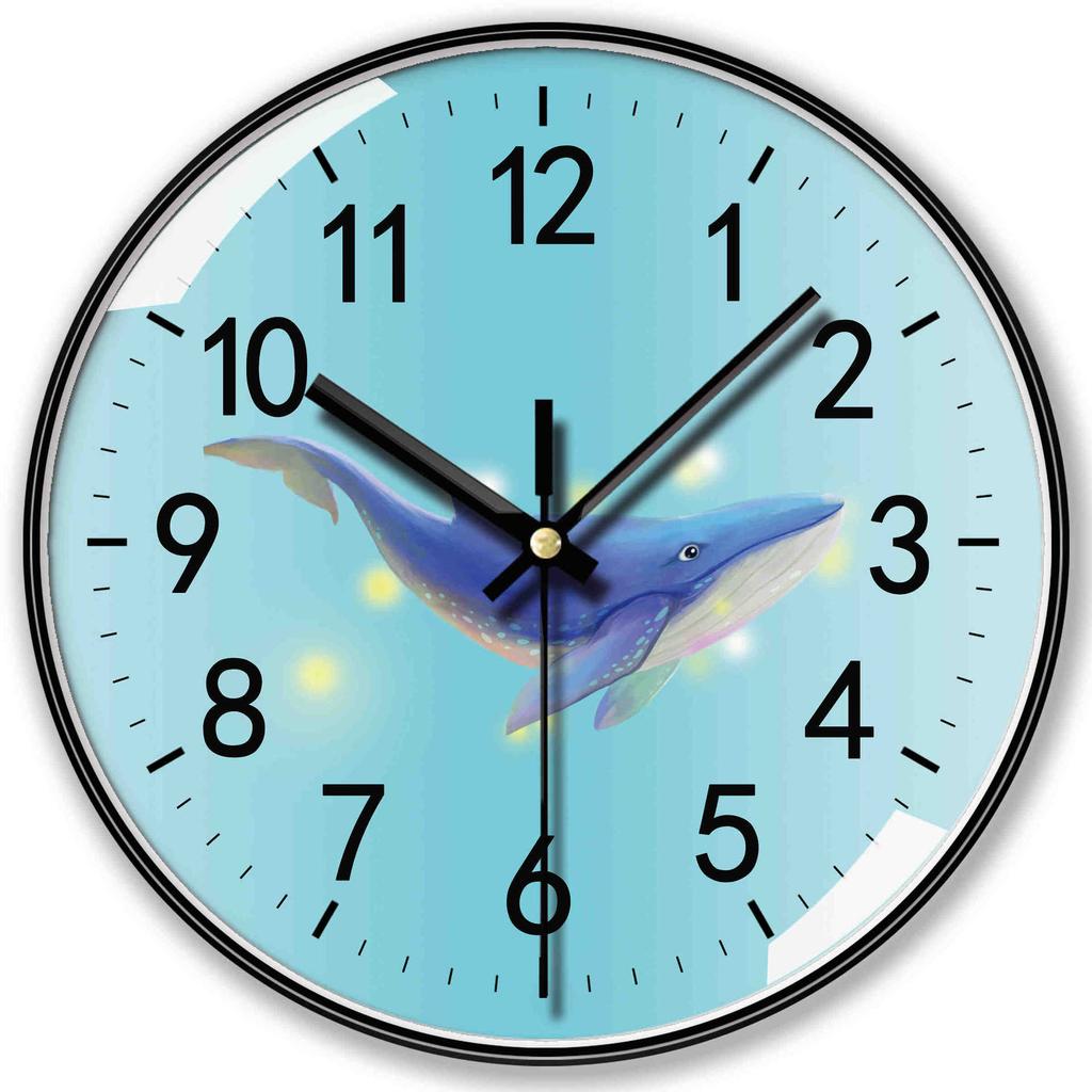 10 Inch 25 Centimeter Constant Level Silent Wall Clock, Living Room, Bedroom, Creative, Fashionable, Simple, Modern Clock Cartoon