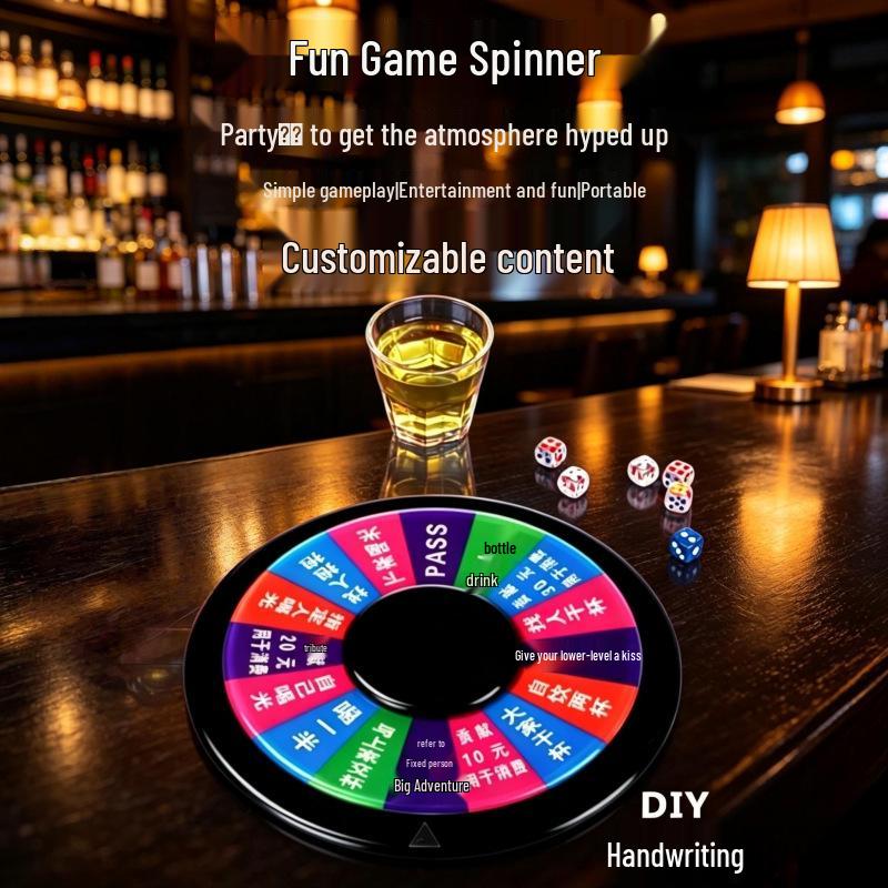 Russisches Roulette Spinner Spiel - Trink- & Partyunterhaltung