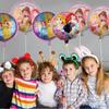 9pcs Princess Themed Balloons 18'' Colorful Balloons Birthday Party Decoration