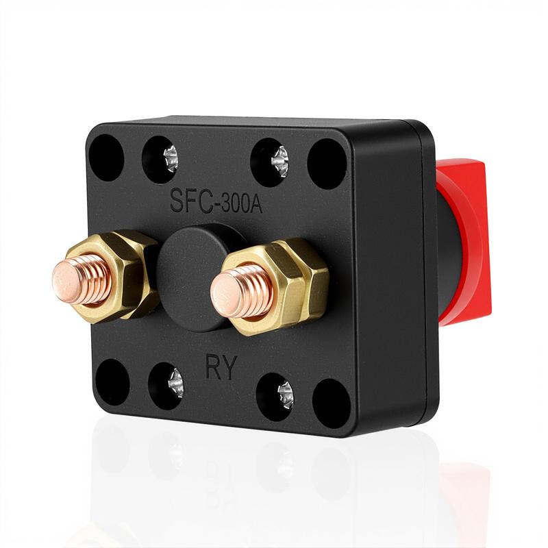 Battery Isolator 12V 100A Mini Portable Car Truck Boat Camper Battery Isolator Disconnect Cut Off Switch Battery Cut Off Power