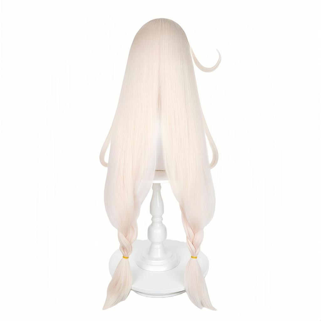 NOKIJP Alice Wig Genshin Impact Cosplay Heat-Resistant Wig Silky Smooth Easy to Style Genshin Impact Mondstadt Alice Witch Gathering Great Witch