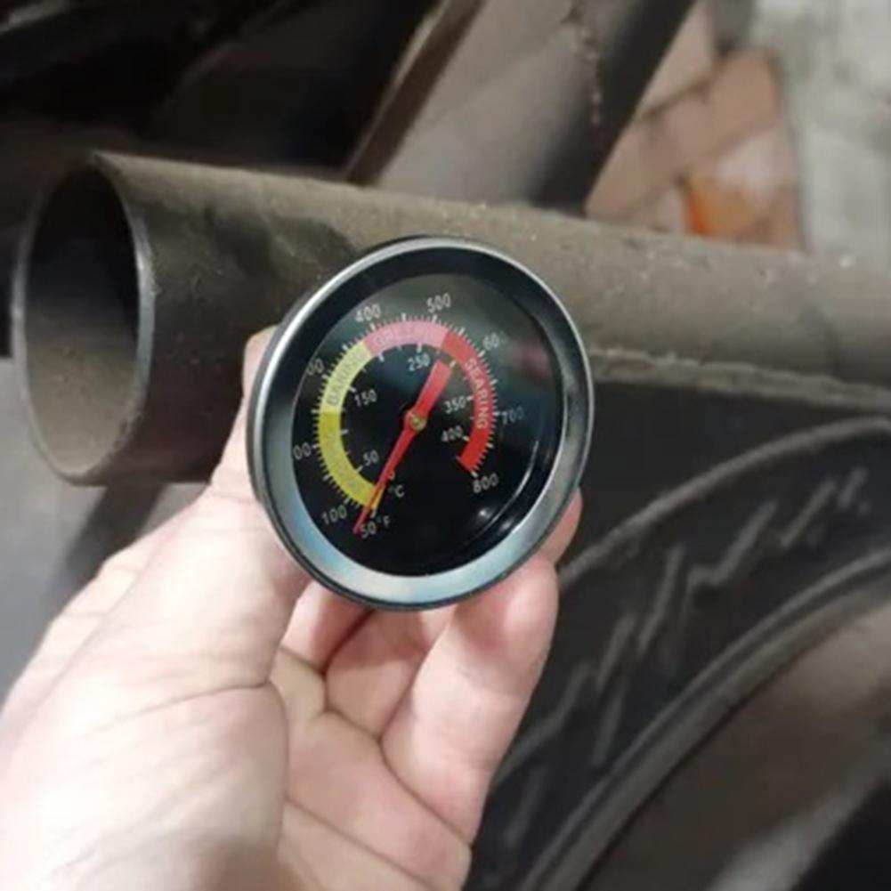 52MM Barbecue Thermometer BBQ Thermometer Temperature Gauge Stainless Steel 50-800 Degrees For Barbecue Oven Grill