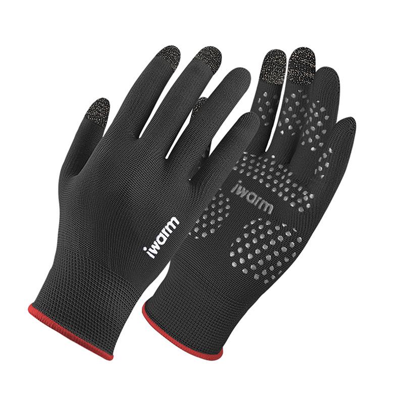 1 Paar Anti-Ultraviolett Outdoor-Sport Laufen Handschuh Warm Touchscreen Fitnessstudio Fitness Vollfingerhandschuh Unisex Gestrickte Handschuhe
