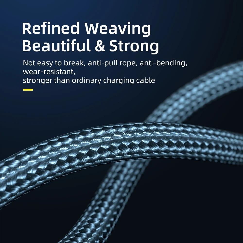 Essager 3A USB Type C Cable Micro USB Fast Charging Data Cable Mobile Phone Charger USB C Microusb Wire Cord For Samsung Xiaomi