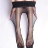 Strømpebukser Gjennomsiktig strømpe Dame Sømløs strømpebukse Ultratynn nylontights Ensfarge Glatt gjennomsiktig strømper med lav midje for kvinner