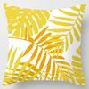 Modern Simple Yellow Flower Pillowcase Home Sofa Cushion Lumbar Pillow
