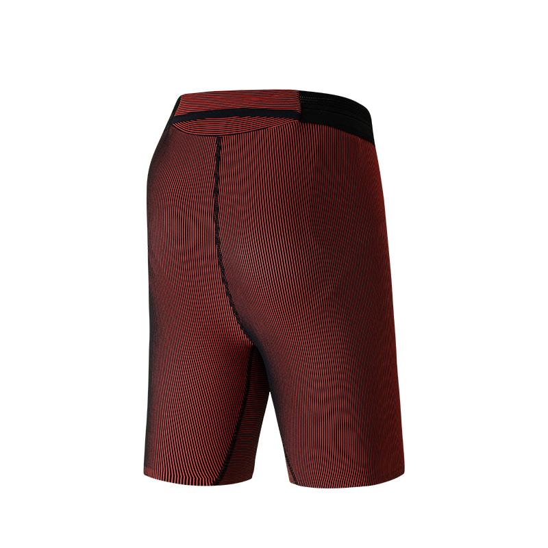 Anta Professional Running Slim Fit Five-Point Lace-Up Sports Shorts Men Shorts Fluorescent-Bright-Red 152445305-1