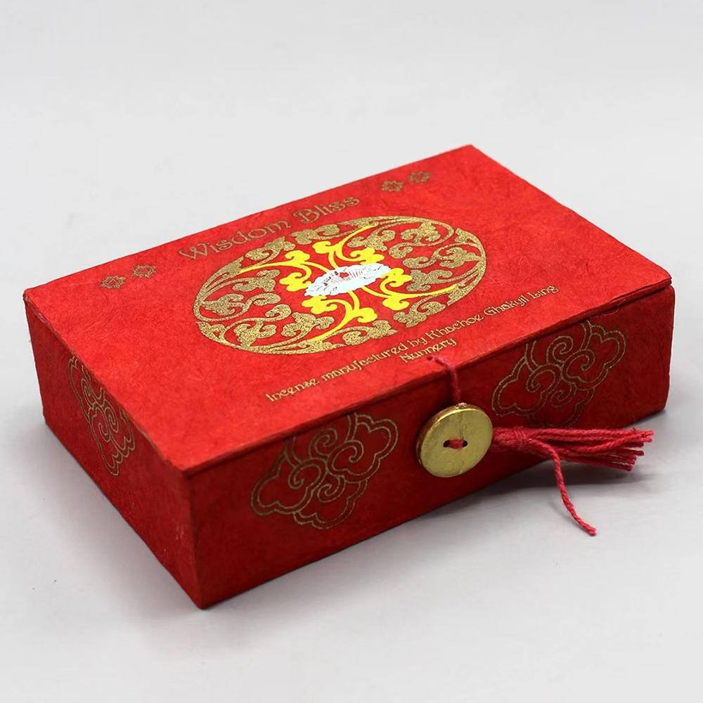 

Nepal Kopan Monastery Incense, Handmade herbal incense, Green Tara, Medicine Buddha incense, Home fragrance stick incense, 1box Wisdom Bliss