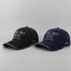 Embroidered Baseball Cap Distressed Washed Cotton Sun Hats Vintage Letters Soft Retro Unisex Hats