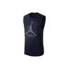 NBA Essential Memphis Grizzlies Logo Print Quick-Dry Sleeveless Basketball Jersey Men Jersey University-Deep-Blue FQ1981-419
