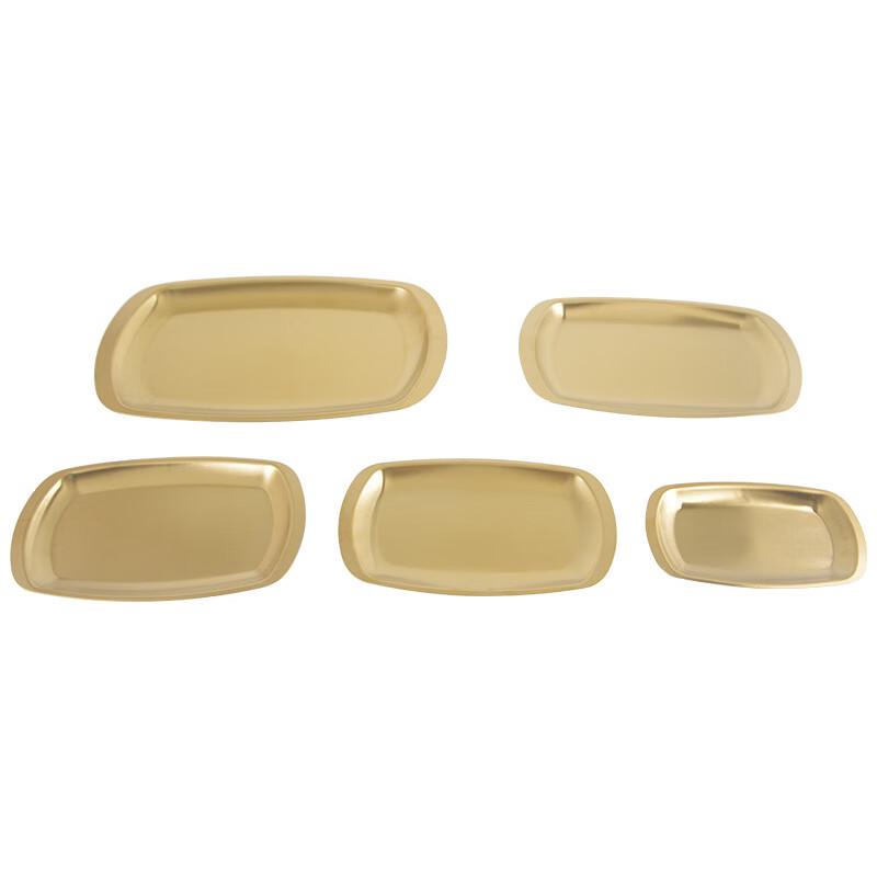 Korean Style Stainless Steel Snack Plate