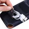 Camping Wallet Pouch Multifunctiona Cards Holder Waist Bag Leather Phone Case Bum Bag Flip Pockets