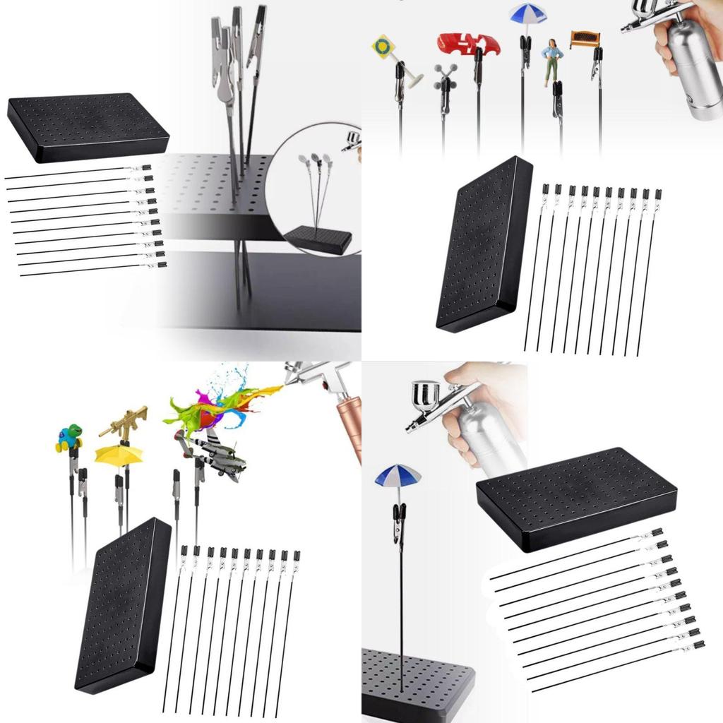 Large Plastic Painting Drying Base For Model Spray Paint With High Stability And Versatility