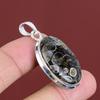 Turritella Agate Pendant Handmade Jewelry Gemstone Pendant 925 Sterling Silver Pendant Turritella Agate Jewelry Gifts For Him Dainty Pendant