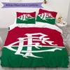 Fluminense Pattern Bedding,Quilt Set Quilt Cover Pillowcase Home Birthday Gift(1 * Duvet Cover + 2 * Pillowcase, Without Core)_lx