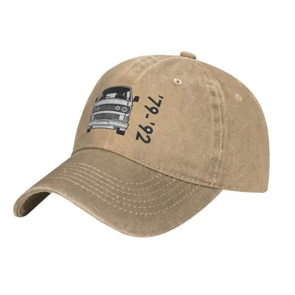 Type T VW Bus Baseball Cap Running Hippie SunProof Washed Hip Hop Hats UnisexTeens Fashion Custom DIY Baseball Caps