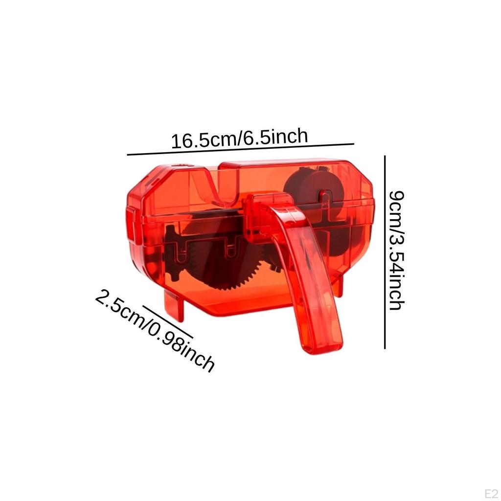 Bike Chain Cleaner Scrubber High Performance Replacement Visibility Simple Installation