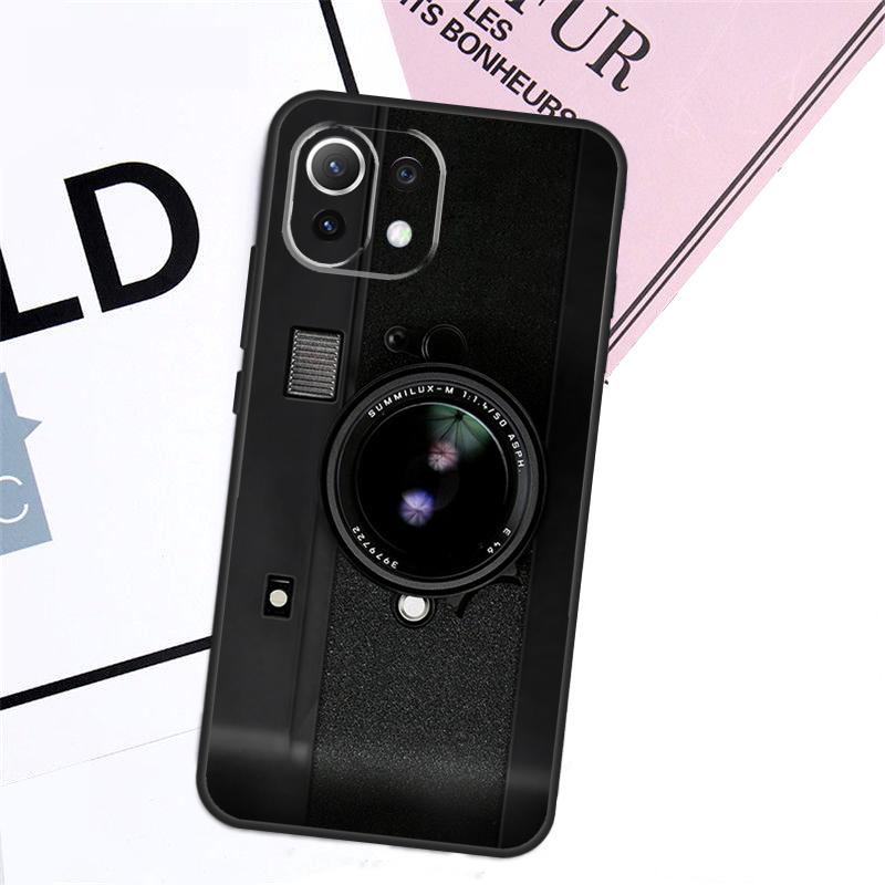 Retro Nostalgia Camera Case For Xiaomi 15 14 17 Ultra 13T 14T 15T Pro POCO F8 Ultra F7 F5 F6 X3 X5 X6 X7 Pro Cover