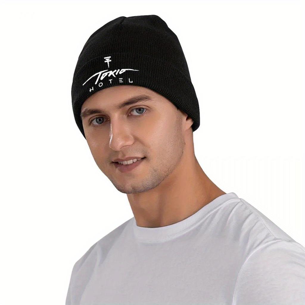 Tokio Hotel Bonnet Hats band Beanie Hats Custom Knitting Hat Winter Casual Female Male Outdoor Sport Head Wrap Cap