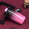 New Stylish Gradient Steel Thermos Cup American Outdoor Will Carry Rope Handy Cup Coffee Cup Durable Durable Useful