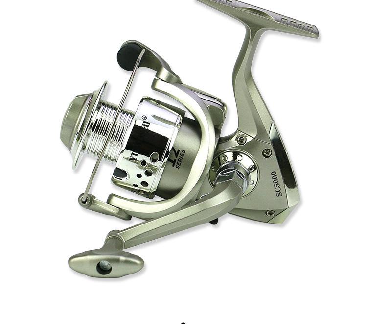 Long-Cast Spinning Fishing Reel for Micro-Lures with Line Cup - Ideal for Casting Rods and Sea Rods