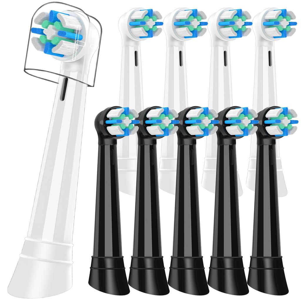 Compatible Replacement Brushes for IO Electric Io and Plaque Removal Brush Heads for Home Pack of Oral-B Toothbrushes, Oral-B 2, 3, 4, 5, 6, 7, 8, 9,