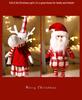 Christmas Cartoon Plush Doll Ornament: Santa, Snowman, Reindeer for Tree Decoration