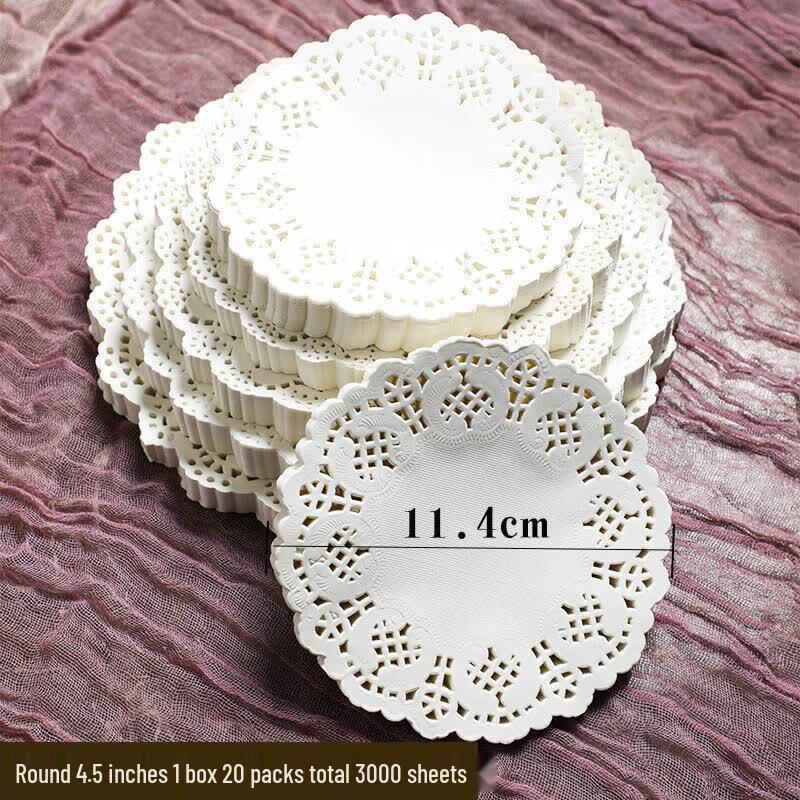 Food-Grade Oil-Absorbing Lace Paper Mats