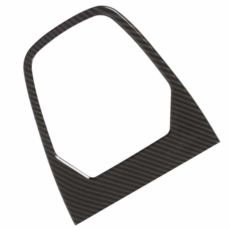 Schalthebel-Abdeckung, Kohlefaser-Stil, Mittelkonsolen-Getrieberahmen-Aufkleber für Subaru BRZ ZN8 ZD8